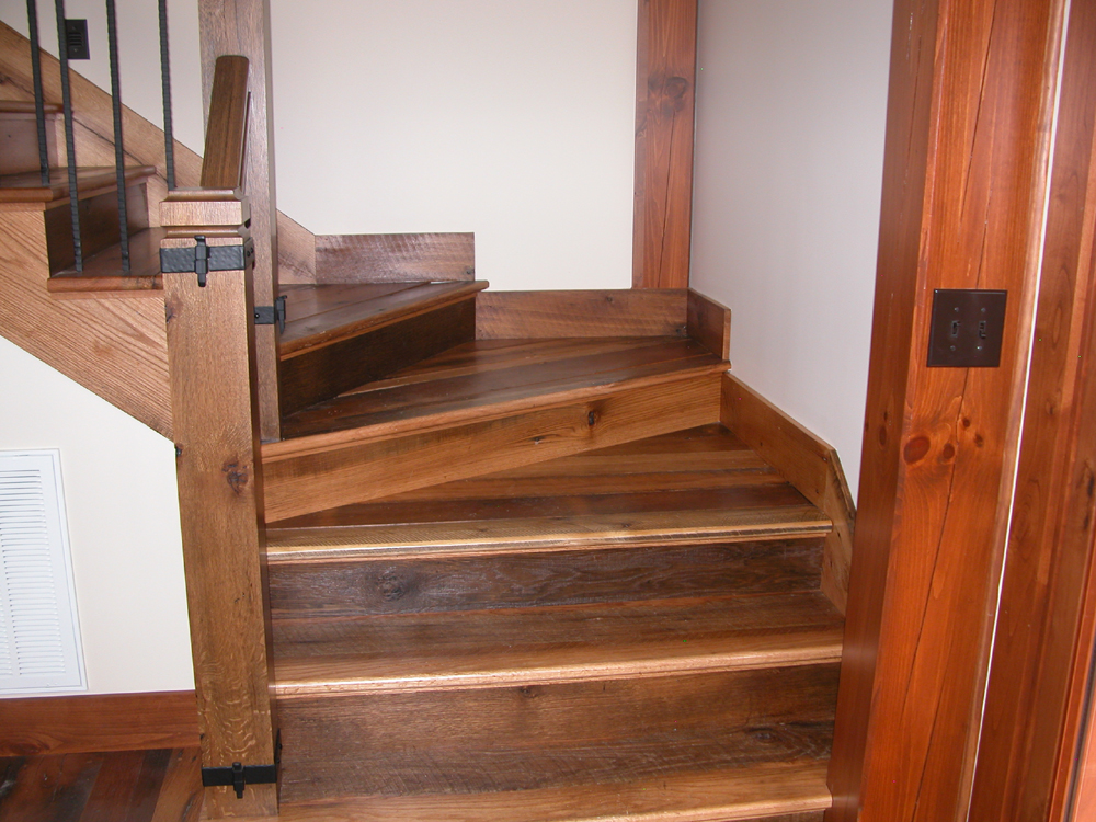 wood stair treads