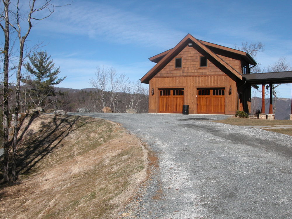 garage and guest house