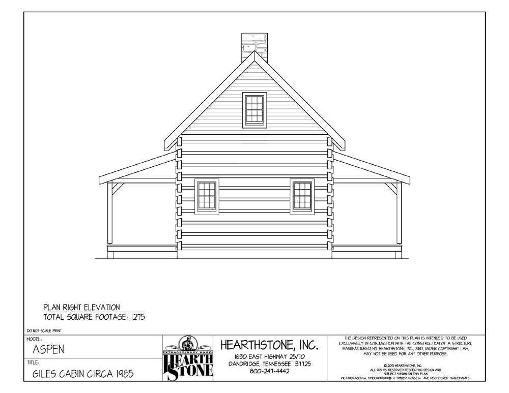 cozy cabin floor plan, bob timberlake collection, live edge wood