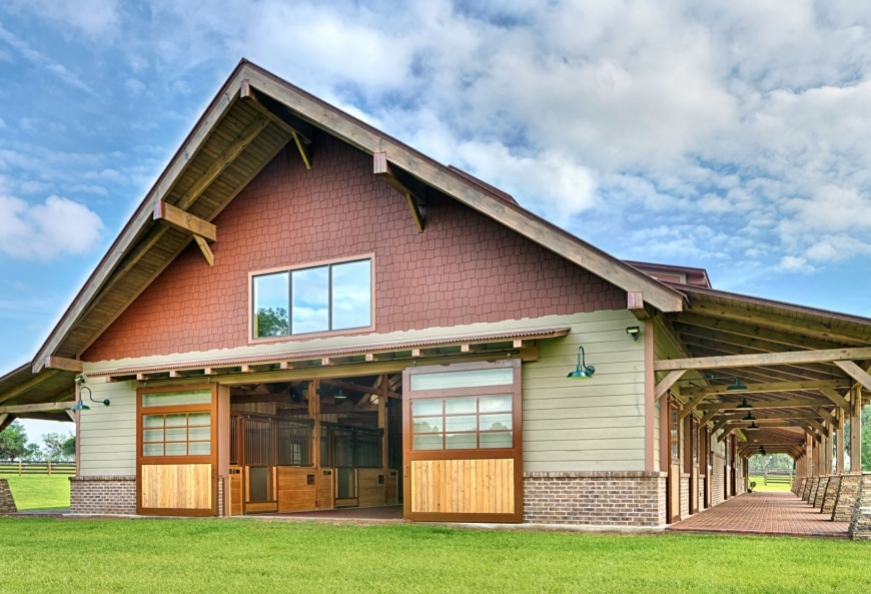 Ocala Florida Horse Barn - Mountain Construction